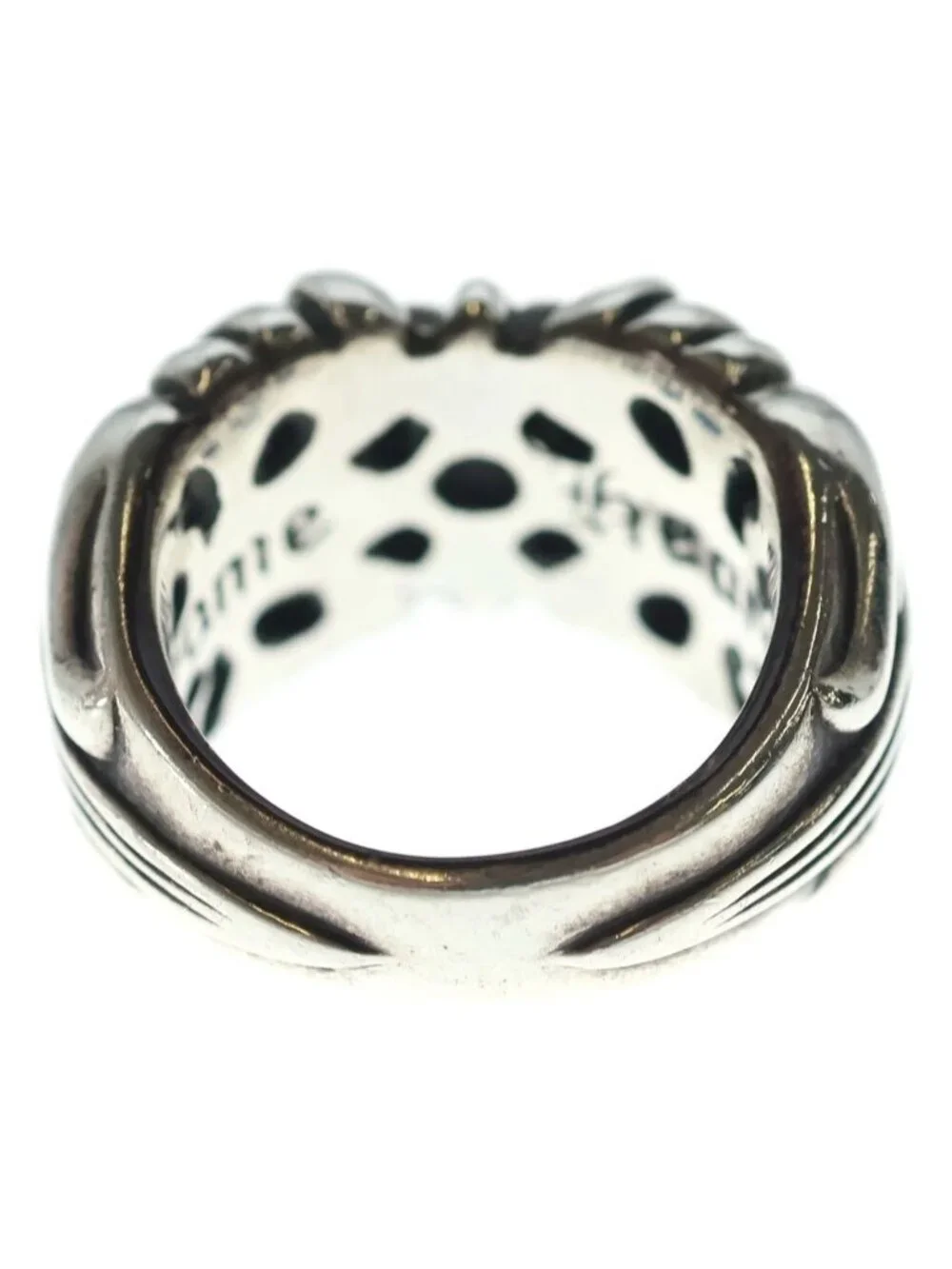 Chrome Hearts K&t KT Ring Silver